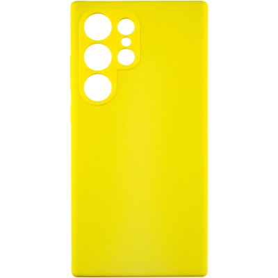 Чохол Silicone Cover Lakshmi Full Camera (AAA) для Samsung Galaxy S24 Ultra Жовтий / Yellow Чохол Silicone Cover Lakshmi Full Camera (AAA) для Samsung Galaxy S24 Ultra Жовтий / Yellow