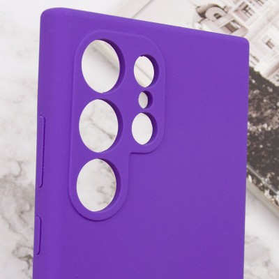 Чохол Silicone Cover Lakshmi Full Camera (AAA) для Samsung Galaxy S24 Ultra Фіолетовий / Amethyst Чохол Silicone Cover Lakshmi Full Camera (AAA) для Samsung Galaxy S24 Ultra Фіолетовий / Amethyst
