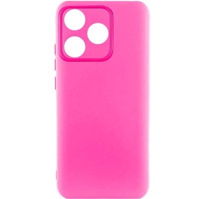 Чохол Silicone Cover Lakshmi Full Camera (AAA) для TECNO Spark 10 Рожевий / Barbie pink Чохол Silicone Cover Lakshmi Full Camera (AAA) для TECNO Spark 10 Рожевий / Barbie pink