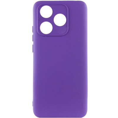 Чохол Silicone Cover Lakshmi Full Camera (AAA) для TECNO Spark 10 Фіолетовий / Amethyst Чохол Silicone Cover Lakshmi Full Camera (AAA) для TECNO Spark 10 Фіолетовий / Amethyst