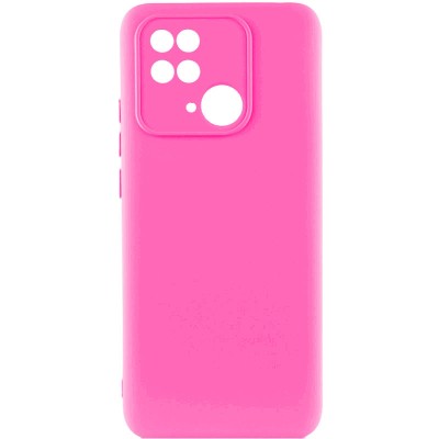 Чохол Silicone Cover Lakshmi Full Camera (AAA) для Xiaomi Redmi 10C Рожевий / Barbie pink Чохол Silicone Cover Lakshmi Full Camera (AAA) для Xiaomi Redmi 10C Рожевий / Barbie pink