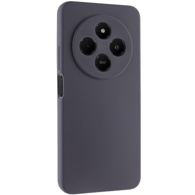 Чохол Silicone Cover Lakshmi Full Camera (AAA) для Xiaomi Redmi 14C / Poco C75 Сірий / Dark Gray