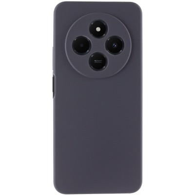 Чохол Silicone Cover Lakshmi Full Camera (AAA) для Xiaomi Redmi 14C / Poco C75 Сірий / Dark Gray