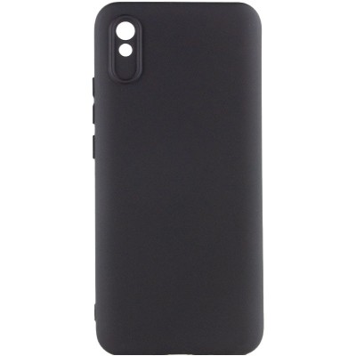 Чохол Silicone Cover Lakshmi Full Camera (AAA) для Xiaomi Redmi 9A Чорний / Black Чохол Silicone Cover Lakshmi Full Camera (AAA) для Xiaomi Redmi 9A Чорний / Black