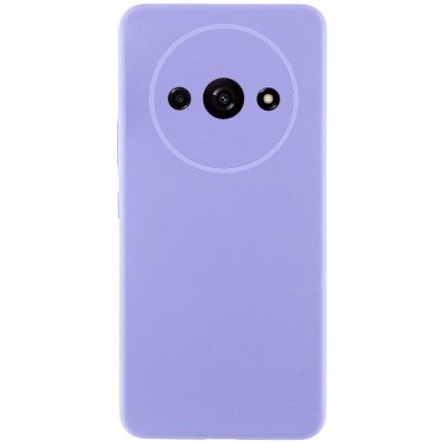 Чохол Silicone Cover Lakshmi Full Camera (AAA) для Xiaomi Redmi A3 Бузковий / Dasheen Чохол Silicone Cover Lakshmi Full Camera (AAA) для Xiaomi Redmi A3 Бузковий / Dasheen