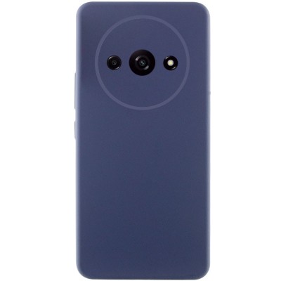 Чохол Silicone Cover Lakshmi Full Camera (AAA) для Xiaomi Redmi A3 Темно-синій / Midnight blue Чохол Silicone Cover Lakshmi Full Camera (AAA) для Xiaomi Redmi A3 Темно-синій / Midnight blue