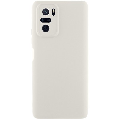 Чохол Silicone Cover Lakshmi Full Camera (AAA) для Xiaomi Redmi Note 10 / Note 10s / Poco M5s Білий / White