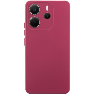 Чохол Silicone Cover Lakshmi Full Camera (AAA) для Xiaomi Redmi Note 14 4G (Europe version) Бордовий / Plum Чохол Silicone Cover Lakshmi Full Camera (AAA) для Xiaomi Redmi Note 14 4G (Europe version) Бордовий / Plum