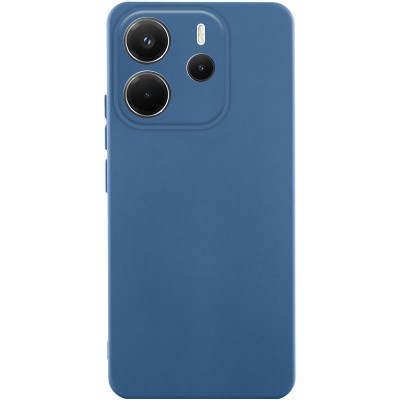 Чохол Silicone Cover Lakshmi Full Camera (AAA) для Xiaomi Redmi Note 14 4G (Int. version) Синій / Denim Blue