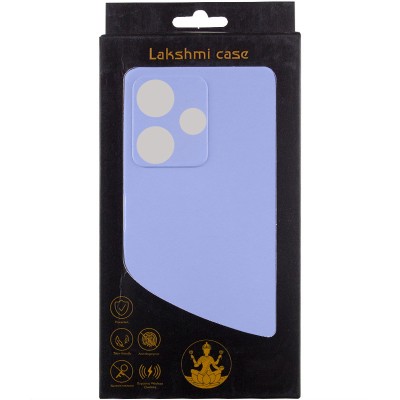Чохол Silicone Cover Lakshmi Full Camera (AAA) для Xiaomi Redmi Note 14 5G Бузковий / Dasheen