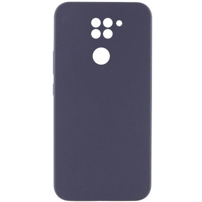 Чохол Silicone Cover Lakshmi Full Camera (AAA) для Xiaomi Redmi Note 9 / Redmi 10X Сірий / Dark Gray Чохол Silicone Cover Lakshmi Full Camera (AAA) для Xiaomi Redmi Note 9 / Redmi 10X Сірий / Dark Gray