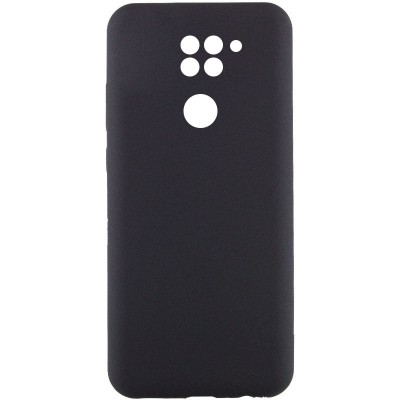 Чохол Silicone Cover Lakshmi Full Camera (AAA) для Xiaomi Redmi Note 9 / Redmi 10X Чорний / Black Чохол Silicone Cover Lakshmi Full Camera (AAA) для Xiaomi Redmi Note 9 / Redmi 10X Чорний / Black