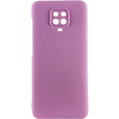 Чохол Silicone Cover Lakshmi Full Camera (AAA) для Xiaomi Redmi Note 9s / Note 9 Pro /Note 9 Pro Max Сливовый / Purple