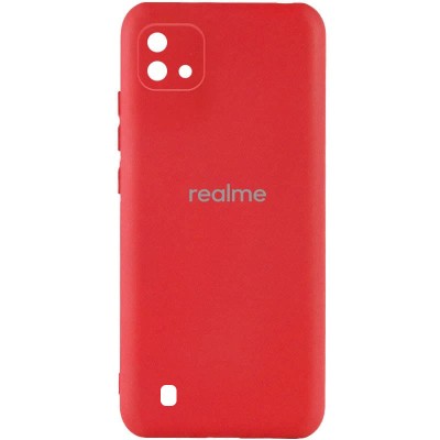 Чохол Silicone Cover My Color Full Camera (A) для Realme C11 (2021) / C20 Червоний / Red Чохол Silicone Cover My Color Full Camera (A) для Realme C11 (2021) / C20 Червоний / Red