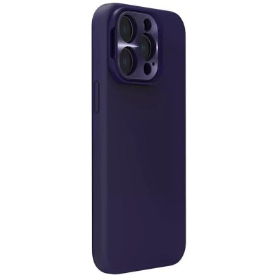 Чохол Silicone Nillkin LensWing Magnetic для Apple iPhone 14 Pro (6.1") Фіолетовий / Deep Purple