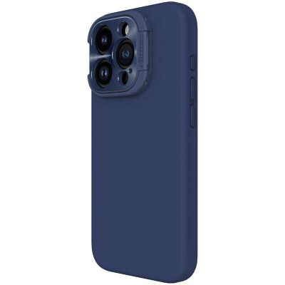 Чохол Silicone Nillkin LensWing Magnetic для Apple iPhone 15 Pro (6.1") Синій / Blue Чохол Silicone Nillkin LensWing Magnetic для Apple iPhone 15 Pro (6.1") Синій / Blue