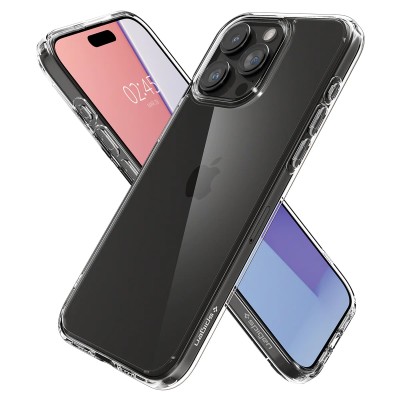 Чохол Spigen для iPhone 15 Pro Max, Ultra Hybrid, Crystal Clear (ACS06565)