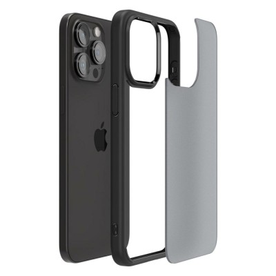Чохол Spigen для iPhone 15 Pro Max, Ultra Hybrid, Frost Black (ACS06568) Чохол Spigen для iPhone 15 Pro Max, Ultra Hybrid, Frost Black (ACS06568)
