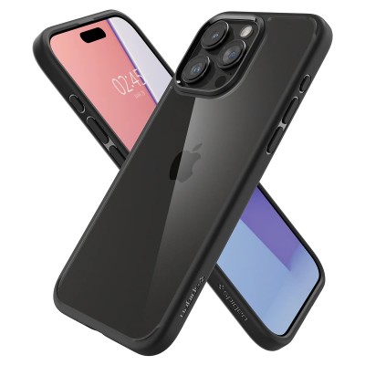 Чохол Spigen для iPhone 15 Pro Max, Ultra Hybrid, Matte Black (ACS06570)