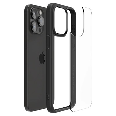 Чохол Spigen для iPhone 15 Pro Max, Ultra Hybrid, Matte Black (ACS06570)