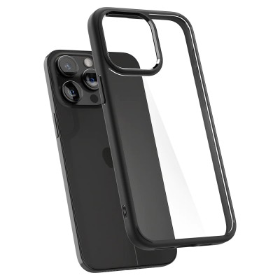 Чохол Spigen для iPhone 15 Pro Max, Ultra Hybrid, Matte Black (ACS06570)