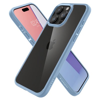 Чохол Spigen для iPhone 15 Pro Max, Ultra Hybrid, Sierra Blue (ACS06572)