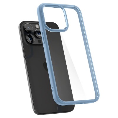 Чохол Spigen для iPhone 15 Pro Max, Ultra Hybrid, Sierra Blue (ACS06572)
