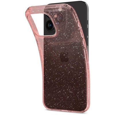 Чохол Spigen для iPhone 15 Pro, Liquid Crystal Glitter, Rose Quartz (ACS06702)