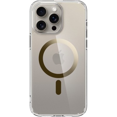 Чохол Spigen для iPhone 15 Pro, Ultra Hybrid MagFit, Gold (ACS06718)