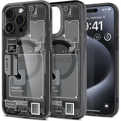 Чохол Spigen для iPhone 15 Pro, Ultra Hybrid MagFit, Zero One (ACS06721)