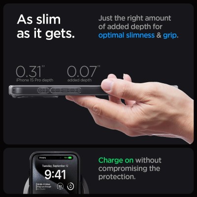 Чохол Spigen для iPhone 15 Pro, Ultra Hybrid MagFit, Zero One (ACS06721)