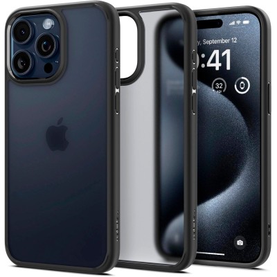 Чохол Spigen для iPhone 15 Pro, Ultra Hybrid, Frost Black (ACS06709) Чохол Spigen для iPhone 15 Pro, Ultra Hybrid, Frost Black (ACS06709)