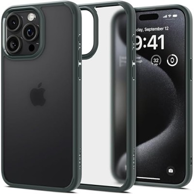 Чохол Spigen для iPhone 15 Pro, Ultra Hybrid, Frost Green (ACS06710)