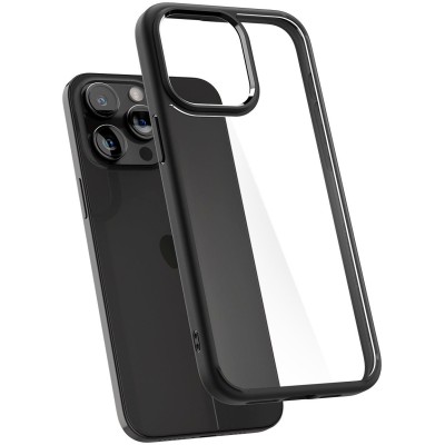 Чохол Spigen для iPhone 15 Pro, Ultra Hybrid, Matte Black (ACS06713) Чохол Spigen для iPhone 15 Pro, Ultra Hybrid, Matte Black (ACS06713)