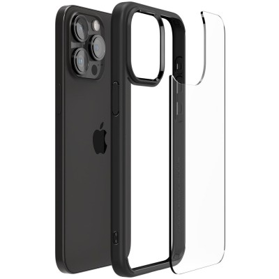 Чохол Spigen для iPhone 15 Pro, Ultra Hybrid, Matte Black (ACS06713) Чохол Spigen для iPhone 15 Pro, Ultra Hybrid, Matte Black (ACS06713)
