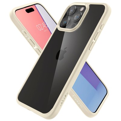 Чохол Spigen для iPhone 15 Pro, Ultra Hybrid, Mute Beige (ACS06712) Чохол Spigen для iPhone 15 Pro, Ultra Hybrid, Mute Beige (ACS06712)