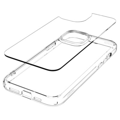 Чохол Spigen для iPhone 15, Crystal Hybrid, Crystal Clear (ACS06483)