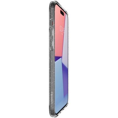 Чохол Spigen для iPhone 15, Liquid Crystal Glitter, Crystal Quartz (ACS06788) Чохол Spigen для iPhone 15, Liquid Crystal Glitter, Crystal Quartz (ACS06788)
