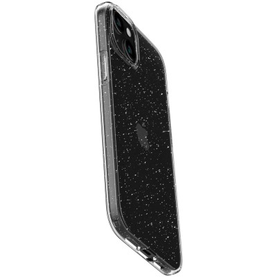Чохол Spigen для iPhone 15, Liquid Crystal Glitter, Crystal Quartz (ACS06788) Чохол Spigen для iPhone 15, Liquid Crystal Glitter, Crystal Quartz (ACS06788)