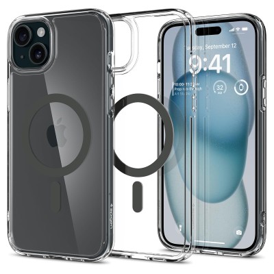 Чохол Spigen для iPhone 15, Ultra Hybrid MagFit, Graphite (ACS06804)