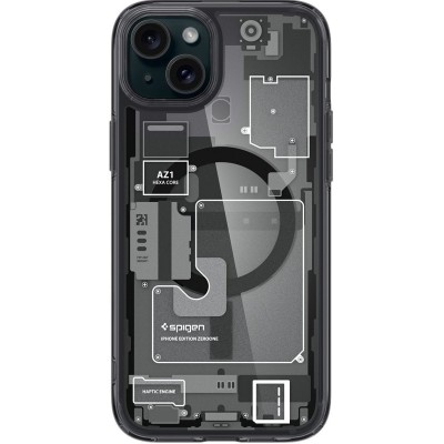 Чохол Spigen для iPhone 15, Ultra Hybrid MagFit, Zero One (ACS06806) Чохол Spigen для iPhone 15, Ultra Hybrid MagFit, Zero One (ACS06806)