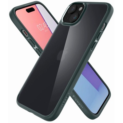 Чохол Spigen для iPhone 15, Ultra Hybrid, Frost Green (ACS06798)