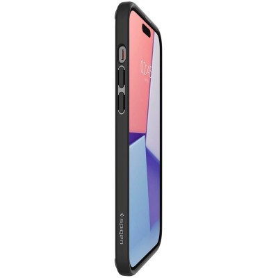 Чохол Spigen для iPhone 15, Ultra Hybrid, Matte Black (ACS06799) Чохол Spigen для iPhone 15, Ultra Hybrid, Matte Black (ACS06799)