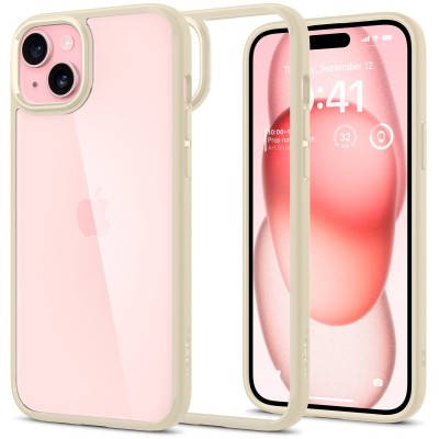 Чохол Spigen для iPhone 15, Ultra Hybrid, Mute Beige (ACS06800)
