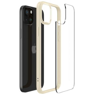Чохол Spigen для iPhone 15, Ultra Hybrid, Mute Beige (ACS06800)