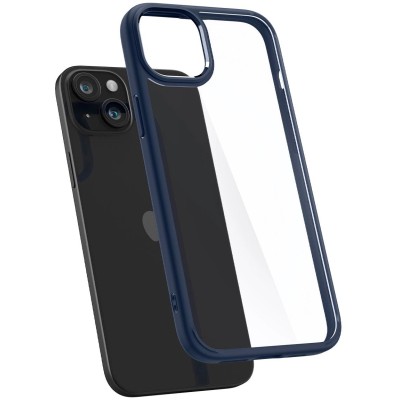 Чохол Spigen для iPhone 15, Ultra Hybrid, Navy Blue (ACS06801)