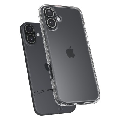 Чохол Spigen для iPhone 16 Plus, Ultra Hybrid, Crystal Clear (ACS08069)