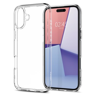 Чохол Spigen для iPhone 16 Plus, Ultra Hybrid, Crystal Clear (ACS08069)