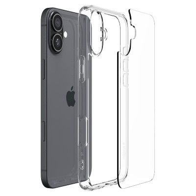 Чохол Spigen для iPhone 16 Plus, Ultra Hybrid, Crystal Clear (ACS08069)