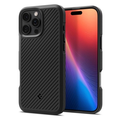 Чохол Spigen для iPhone 16 Pro Max, Core Armor, Matte Black (ACS08023) Чохол Spigen для iPhone 16 Pro Max, Core Armor, Matte Black (ACS08023)